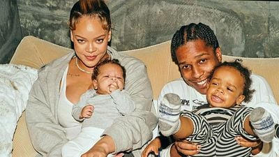 La tierna foto de la primera hija de Rihanna y el secreto que guarda junto al cantante A$AP Rocky noticias imagen