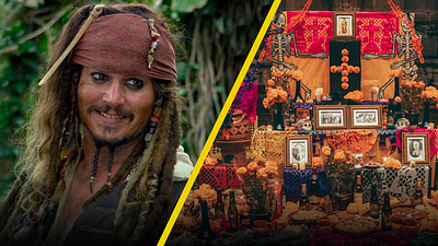Asi se vería Jack Sparrow de 'Piratas del Caribe' poniendo un altar en Día de Muertos noticias imagen