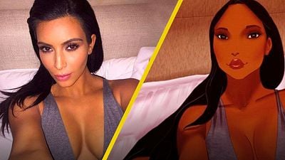 Así se vería Kim Kardashian si fuera princesa de Disney noticias imagen