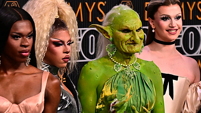 La extraña criatura verde que se coló en los Emmys 2024 (nadie sabía quién era) noticias imagen
