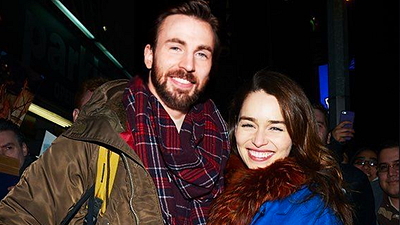 Confunden a novia de Chris Evans con Emilia Clarke en tiernas fotos de San Valentín noticias imagen
