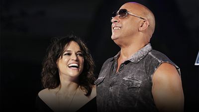 'Rápidos y Furiosos 10': Michelle Rodriguez y Vin Diesel rompieron el récord más cursi del cine y lo anunciaron en México