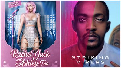 Miley Cyrus y Anthony Mackie en los nuevos posters de 'Black Mirror' noticias imagen