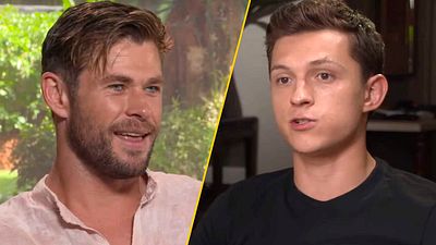 Tom Holland y Chris Hemsworth se insultan en entrevista noticias imagen