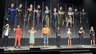 'Eternals': Nuevas imágenes filtradas con Kumail Nanjiani, Kit Harington y más noticias imagen