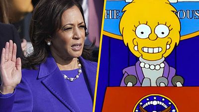 'Los Simpson': Fans creen que la serie predijo el atuendo de Kamala Harris noticias imagen