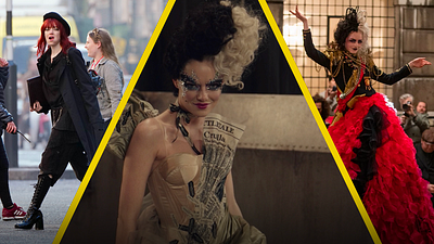 'Cruella': 10 fotos que demuestran la inspiración punk en los vestuarios de la película de Disney noticias imagen