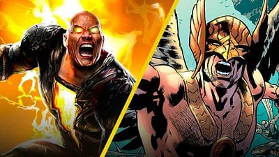'Black Adam': El antihéroe y Hawkman podrían pelearse en la película de Dwayne Johnson para DC noticias imagen