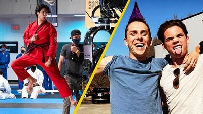 15 imágenes detrás de cámaras de la temporada 4 de 'Cobra Kai' que jamás habías visto noticias imagen