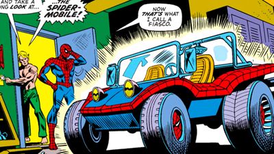 Estos 5 vehículos de superhéroes son totalmente absurdos (Spider-móvil es el peor)