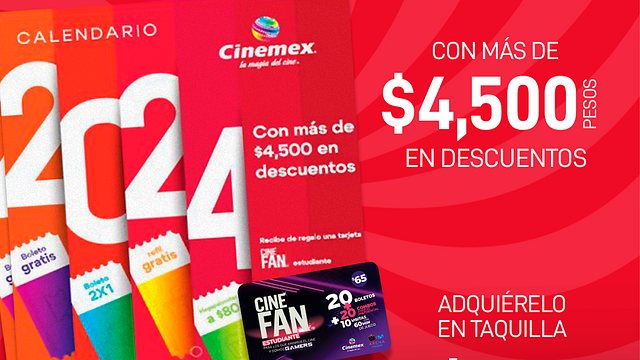 Te decimos cómo obtener 4500 pesos de descuento en taquilla y dulcería de Cinemex noticias imagen