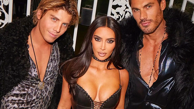 Kim Kardashian ofició la boda gay de sus amigos con sensual vestido noticias imagen