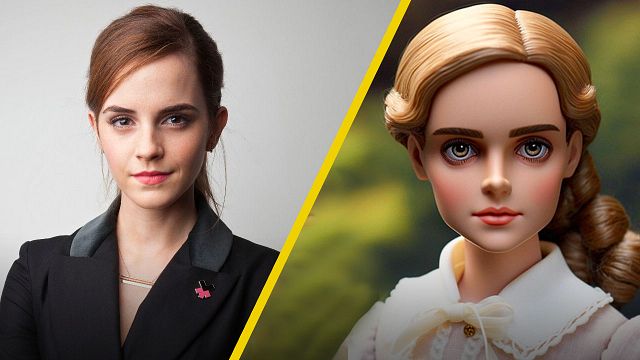 Así se verían Emma Watson y otros actores si fueran Barbie noticias imagen