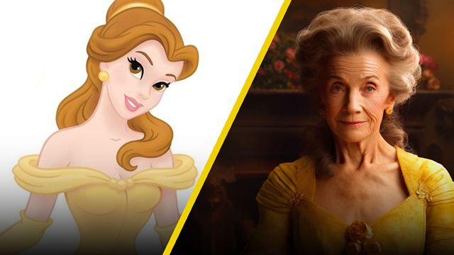 Inteligencia artificial muestra a las princesas de Disney si fueran mujeres de 80 años