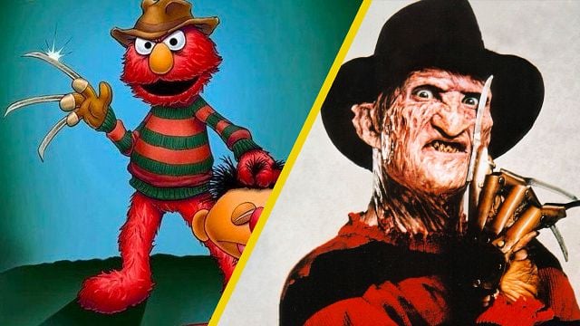 Así se ven Elmo y El monstruo comegalletas de Plaza Sésamo en sangrientas películas de terror noticias imagen