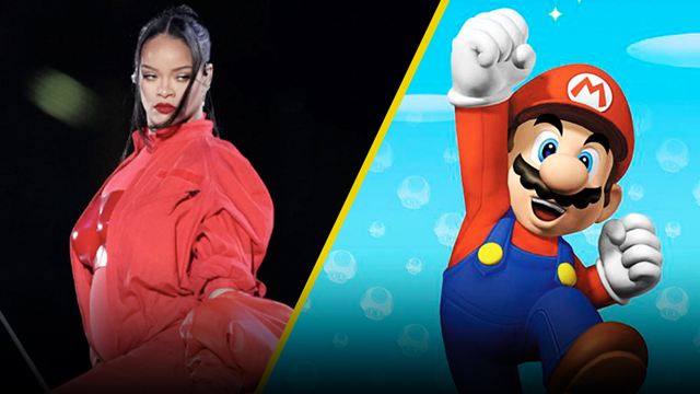 Super Bowl: Fans creen que show de Rihanna se inspiró en videojuego de Nintendo