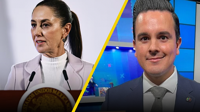 "Que le regresen su programa": Claudia Sheinbaum pide que conductor despedido vuelva a la televisión noticias imagen