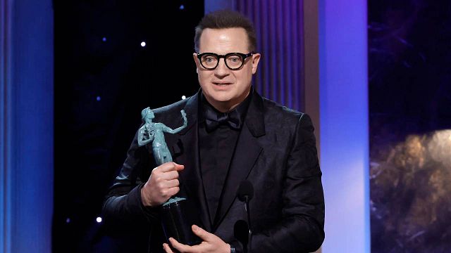 Brendan Fraser cerca del Oscar tras ganar en los SAG 2023 noticias imagen