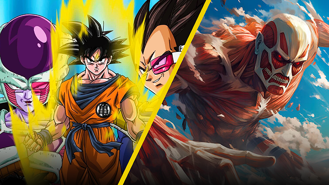 Así de increíbles se verían Goku y Vegeta en el universo animado de ‘Attack on Titan’ noticias imagen