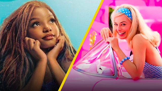 Fans crean épico crossover entre 'Barbie' de Margot Robbie y 'La Sirenita' con Halle Bailey