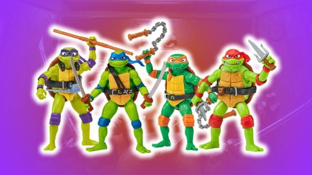 'Tortugas Ninja: Caos mutante': Esto cuestan las figuras coleccionables de la película
