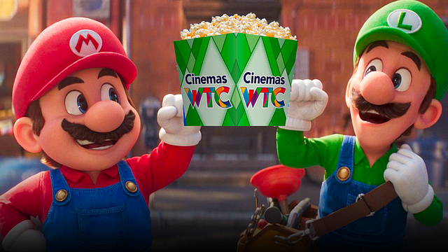 'Super Mario Bros, la película': Así puedes tener palomitas gratis en Cinemas WTC noticias imagen