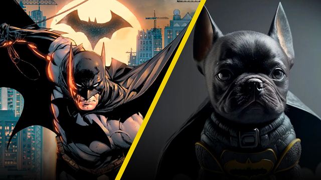 Inteligencia artificial muestra cómo se verían los perritos de Batman y la Liga de la Justicia
