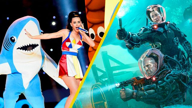 Este fan se vistió como el tiburón Katy Perry para ver 'Megalodón 2' en Cinépolis noticias imagen