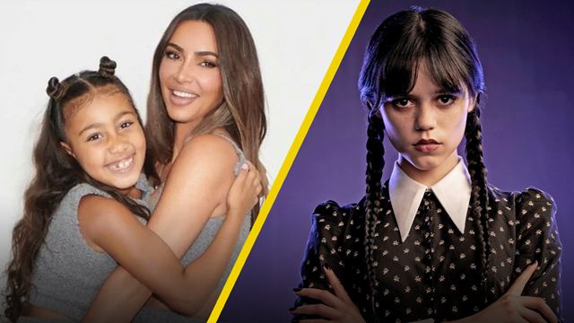 'Merlina': Hija de Kim Kardashian está obsesionada con Jenna Ortega