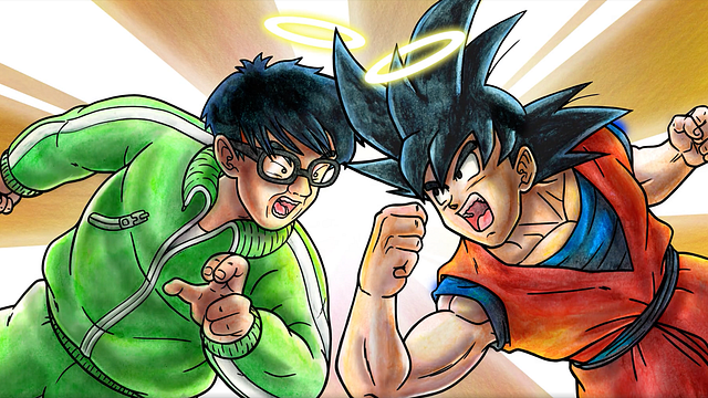 'Dragon Ball': Akira Toriyama se enfrenta a Goku en este épico homenaje hecho por un fan noticias imagen