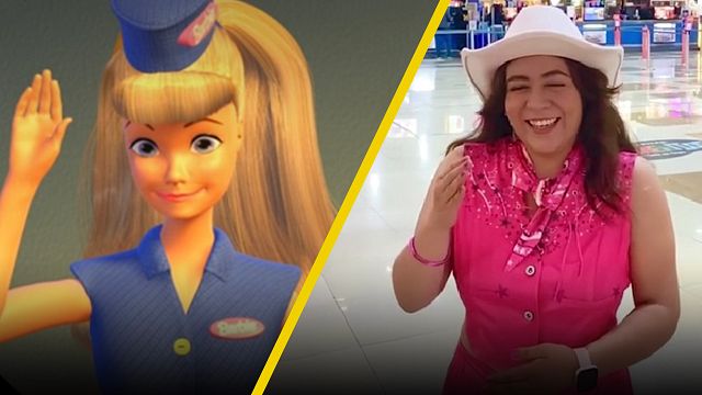 Fan recrea escena de Barbie Guía en Cinépolis (su novio es Ham) noticias imagen