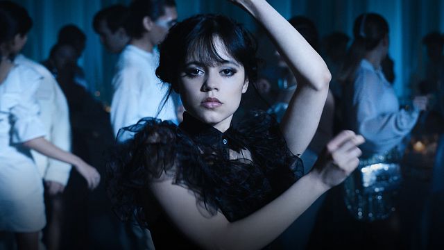 Jenna Ortega grabó coreografía de 'Merlina' contagiada de covid