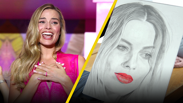 Barbie': Fan mexicano dará caricatura a Margot Robbie a cambio de un beso noticias imagen