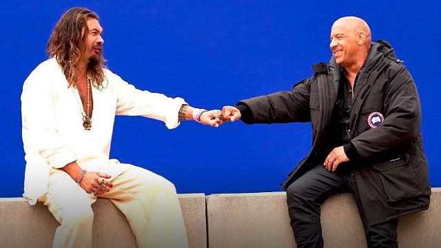 'Rápidos y Furiosos X': 10 imágenes detrás de cámaras con Jason Momoa y Vin Diesel noticias imagen