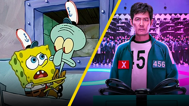 ¡Así se verían Bob Esponja y Calamardo en 'El juego del calamar' de Netflix! noticias imagen