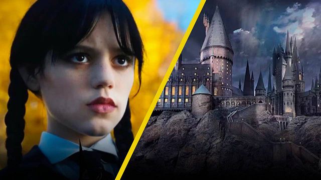 Así se vería Merlina Addams si fuese una estudiante de Hogwarts en 'Harry Potter' noticias imagen