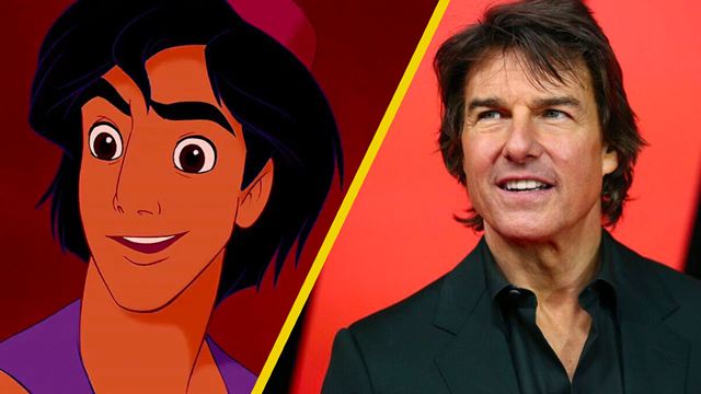 La cara de Aladdin de Disney está inspirada en Tom Cruise