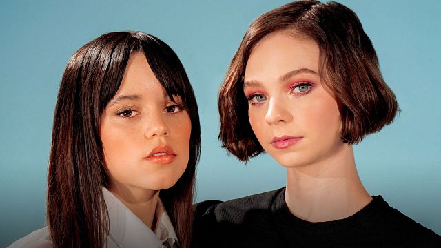 'Merlina': Así fue el emotivo reencuentro entre Jenna Ortega y Emma Myers previo a Globos de oro noticias imagen