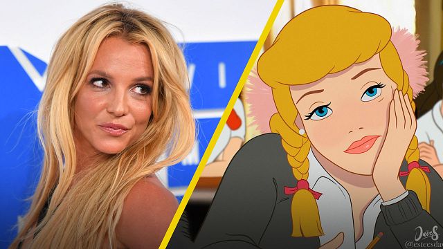 Así se vería Cenicienta y las princesas de Disney si fueran Britney Spears noticias imagen