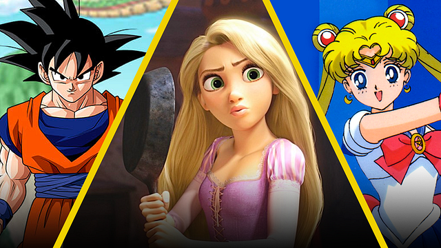 Así se vería Goku y Sailor Moon peleando contra princesas Disney noticias imagen