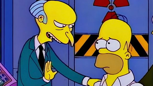 'Los Simpson' revelaron por qué el Sr. Burns no lo despide a Homero aunque siempre mete la pata en la planta nuclear noticias imagen