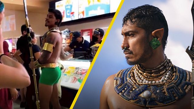 ¡Igualito a Tenoch Huerta! Fan se viste de Namor en Cinépolis y se hace viral noticias imagen