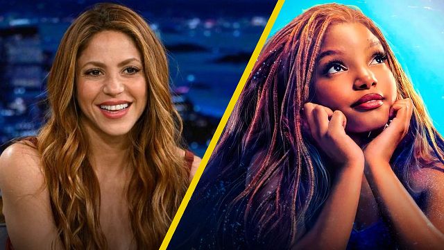 Shakira confirma que hizo una película y luce igualita a 'La Sirenita' de Halle Bailey noticias imagen