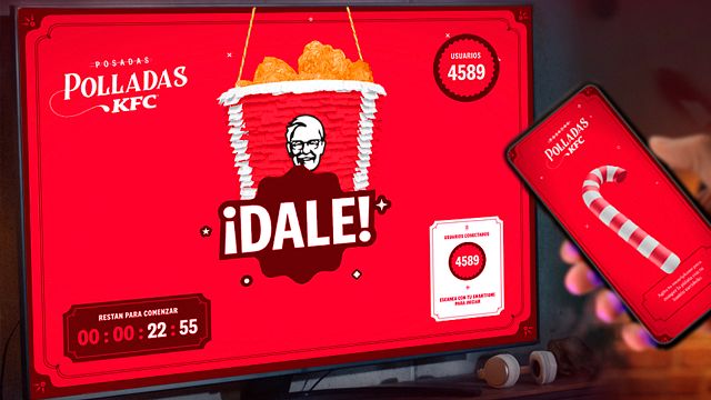 KFC tiene la mejor sorpresa para celebrar la Navidad en familia: ¡la piñata digital más grande jamás vista! noticias imagen
