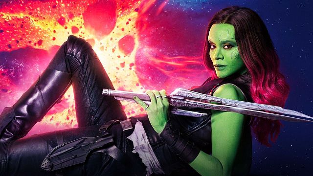'Guardianes de la Galaxia 3': ¿Cuántas horas pasó Zoe Saldaña maquillada como Gamora? noticias imagen
