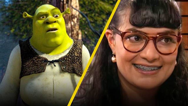 Comparan a personaje de ‘Shrek 2’ con actriz de ‘Yo soy Betty, la fea’