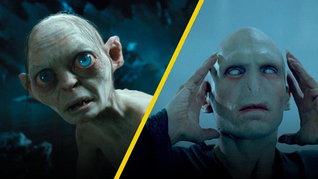 Así de asquerosos se ven Gollum y Voldemort visitando al dentista