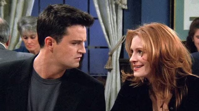 "Fue demasiado para mí": Así fue la triste ruptura de Matthew Perry y Julia Roberts que pocos recuerdan noticias imagen