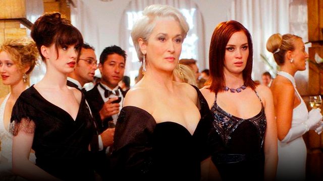 Anne Hathaway, Meryl Streep y Emily Blunt de 'El diablo viste a la moda' se reunieron en los SAG Awards 2024