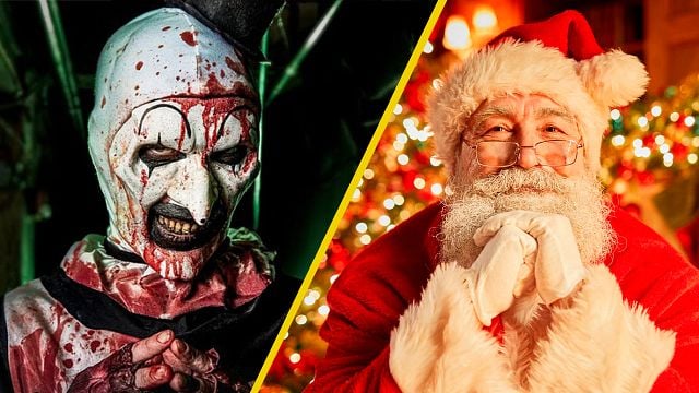 Revelan asquerosa imagen de Art the Clown como Santa Claus en 'Terrifier 3' noticias imagen